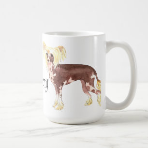 Jag älskar min krönade kines kaffemugg