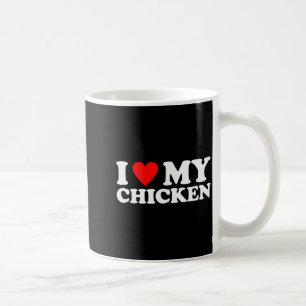Jag älskar min kyckling, jag älskar min kyckling kaffemugg