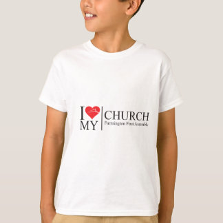 Jag älskar min kyrka t-shirt