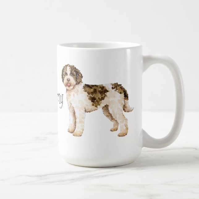Jag älskar min Lagotto Kaffemugg (Höger)