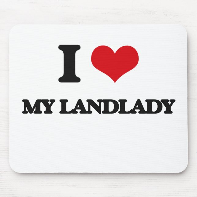 Jag älskar min Landlady Musmatta (Framsidan)