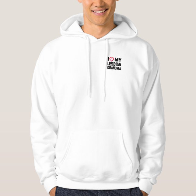 JAG ÄLSKAR MIN LESBISKA MORMOR -.png Sweatshirt (Framsida)