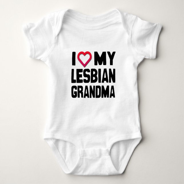 JAG ÄLSKAR MIN LESBISKA MORMOR -.png Tröja (Framsida)