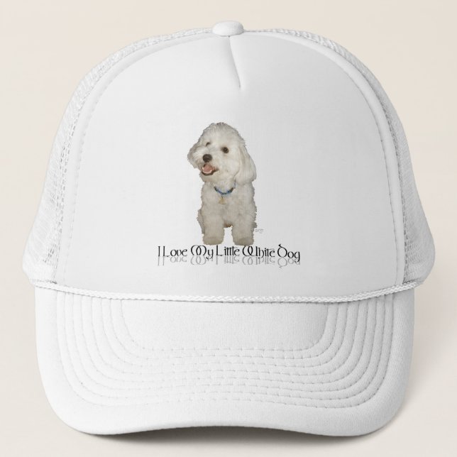 Jag älskar min lilla vita hund - Havanese Keps (Framsida)