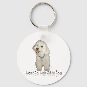 Jag älskar min lilla vita hund - Havanese Nyckelring