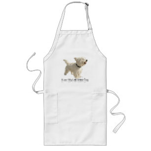 Jag älskar min lilla vita hund - Westie Långt Förkläde