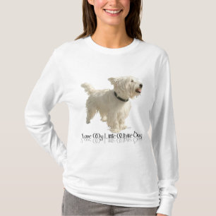 Jag älskar min lilla vita hund - Westie Tee Shirt