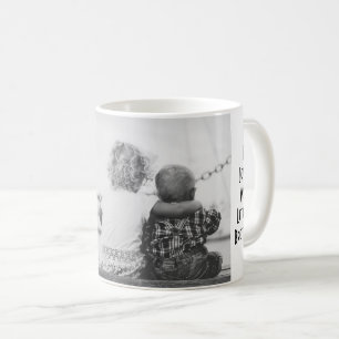 Jag älskar min lite broder kaffemugg