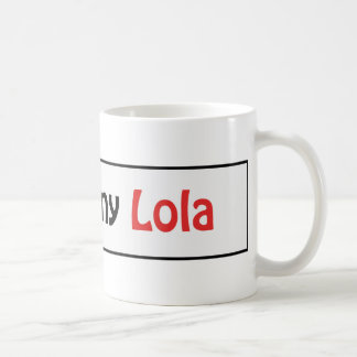 Jag älskar min lola kaffemugg