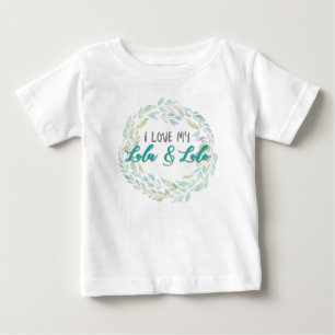 Jag älskar min Lola & Lolo kran T Shirt