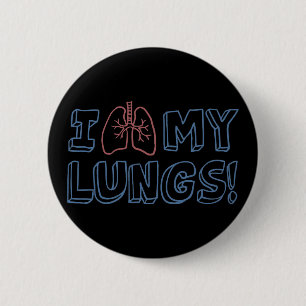 Jag älskar min Lungs Knapp