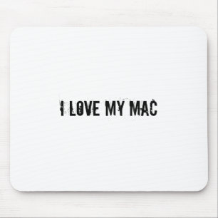 Jag älskar min Mac-Mousepad Musmatta