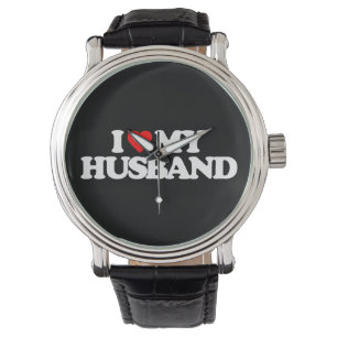 JAG ÄLSKAR MIN MAKE ARMBANDSUR