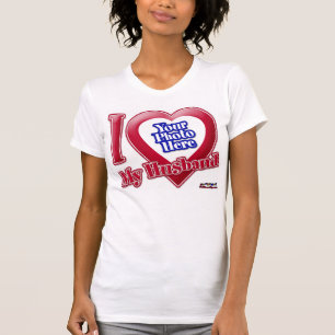Jag älskar min make - foto t-shirt