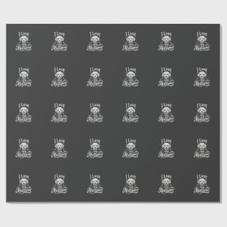 Jag älskar min Maltipoo hundälskare Presentpapper