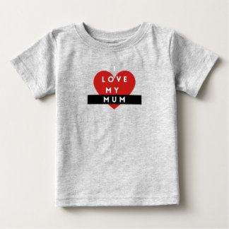 Jag älskar min mamma Baby t-shirt
