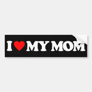 JAG ÄLSKAR MIN MAMMA BILDEKAL