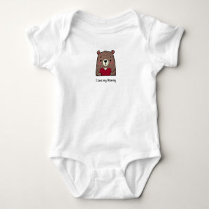 Jag älskar min mamma, Brunbjörn specialdesign T Shirt