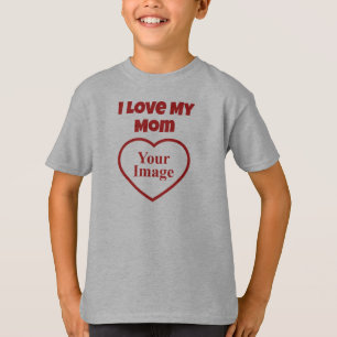 Jag älskar min mamma Foto T Shirt