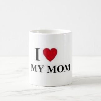 Jag älskar min mamma kaffemugg