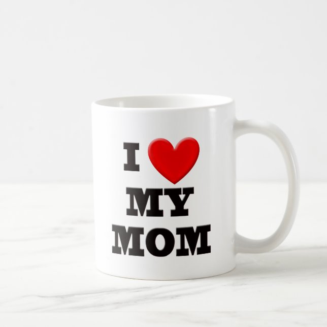 Jag älskar min mamma kaffemugg (Höger)