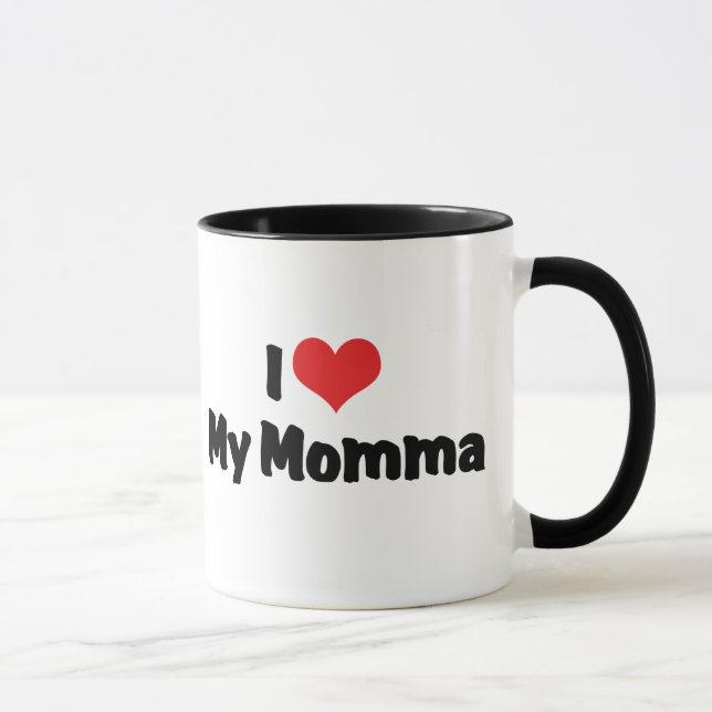 Jag älskar min mamma mugg (Höger)