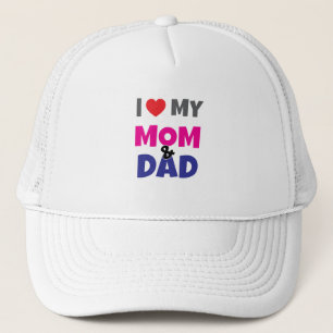 Jag älskar min mamma pappa - keps
