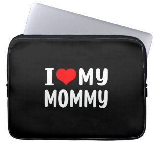Jag älskar min mamma Roligt för mamma Mamma Laptop Fodral