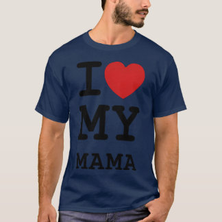 Jag älskar min Mamma tjej T Shirt