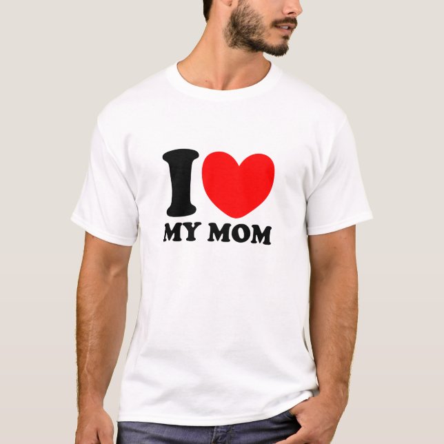 Jag älskar min mamma tröja (Framsida)