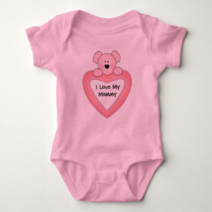 Jag älskar min mammabebis tee shirt