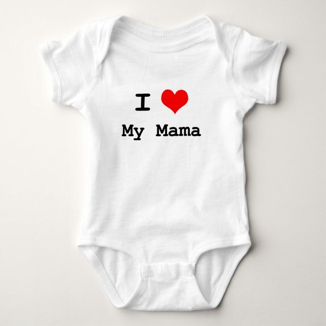 Jag älskar min mammor tee (Framsida)