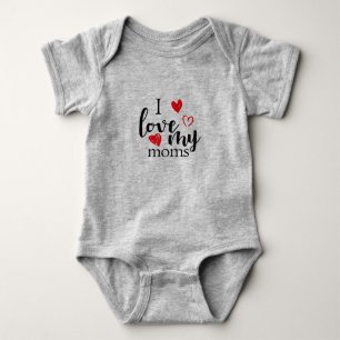 Jag älskar min mammorbabydräkt t shirt