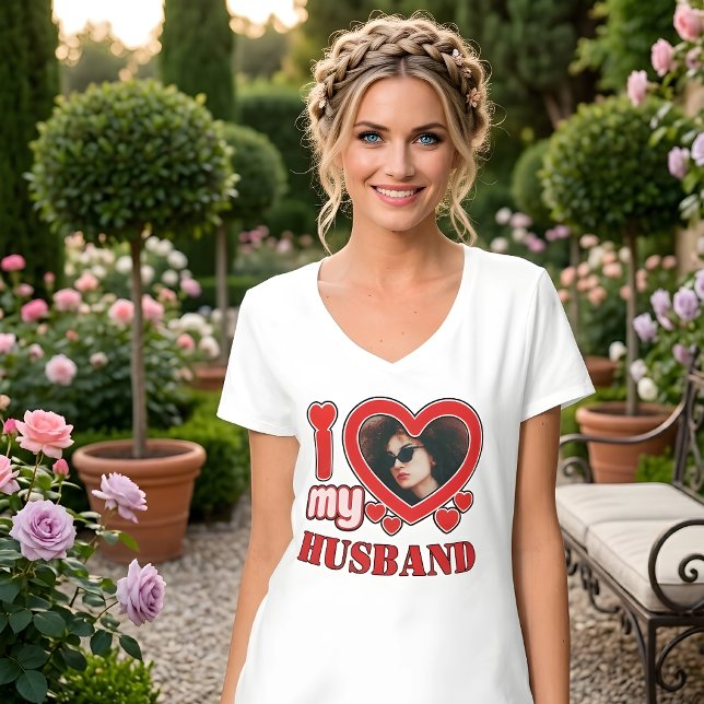 Jag älskar min man Personlig T Shirt (Skapare uppladdad)