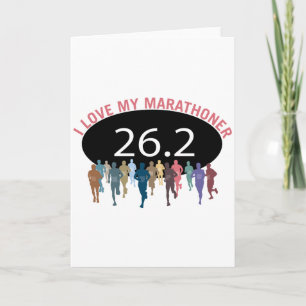 Jag älskar min Marathoner Kort