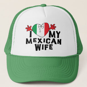 Jag älskar min mexicanska fru keps