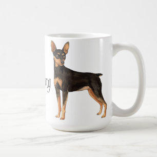 Jag älskar min minut klämmer fast kaffemugg