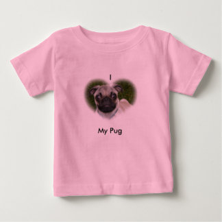 Jag älskar min mops t-shirt