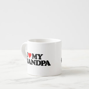 JAG ÄLSKAR MIN MORFAR ESPRESSOMUGG