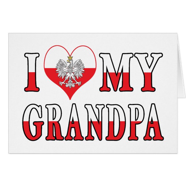 Jag älskar min morfar hälsningskort (Framsidan Horizontal)