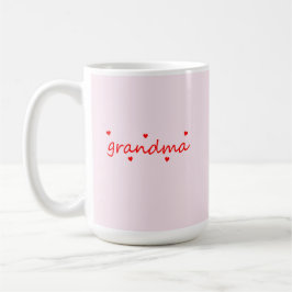 Jag älskar min mormamma kaffemugg