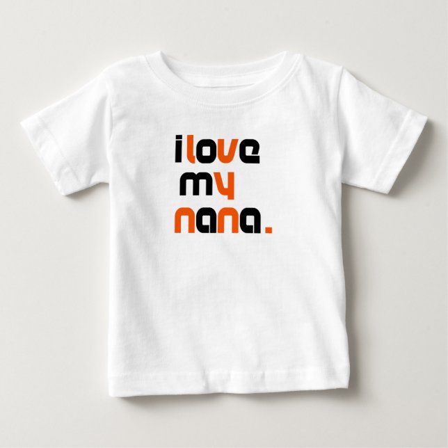 Jag älskar min mormor t shirt (Framsida)