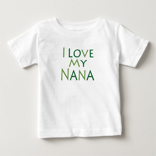 Jag älskar min mormor t shirt (Framsida)