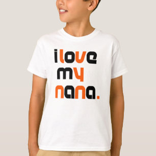 Jag älskar min mormor unisex barn t-shirt