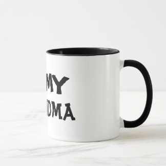 Jag älskar min mormorkaffemugg mugg