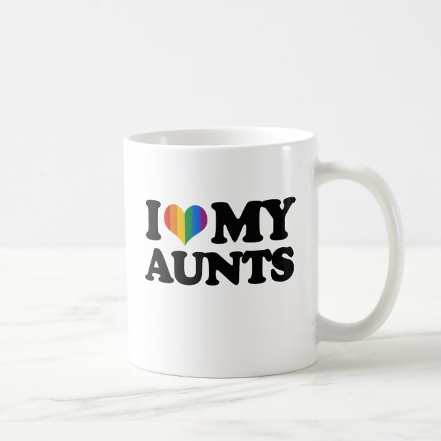 Jag älskar min mostrar kaffemugg (Höger)