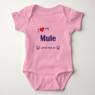 Jag älskar min Mule (den Male mulen) Tee Shirt