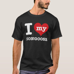 Jag älskar min mungor tee shirt