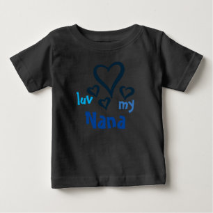 Jag älskar min Nana babyT-tröja Tee