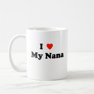 Jag älskar min Nana mugg